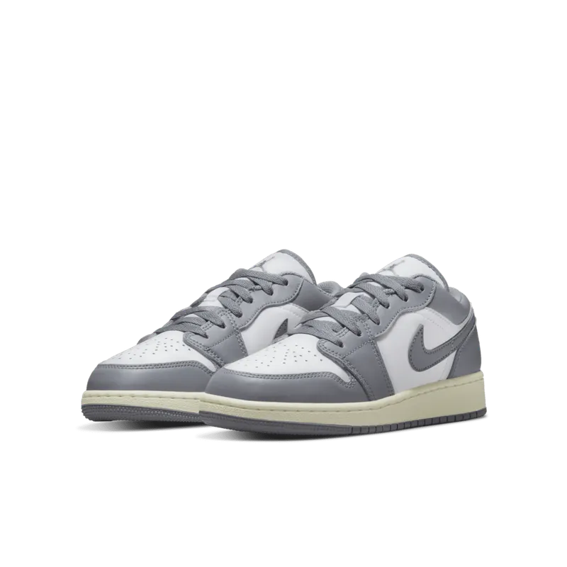 Air Jordan 1 Low Vintage Grey (GS) (553560-053)