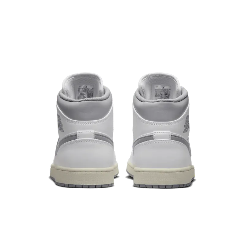 Air Jordan 1 Mid Wit (554724-135)