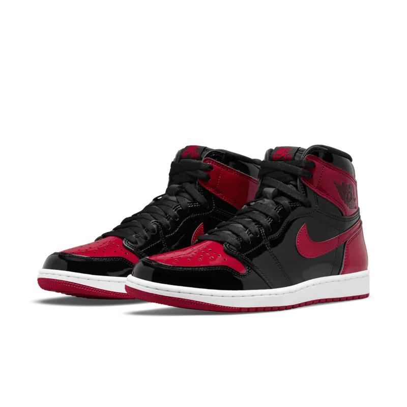 Air Jordan 1 Retro High OG Bred Patent (555088-063)
