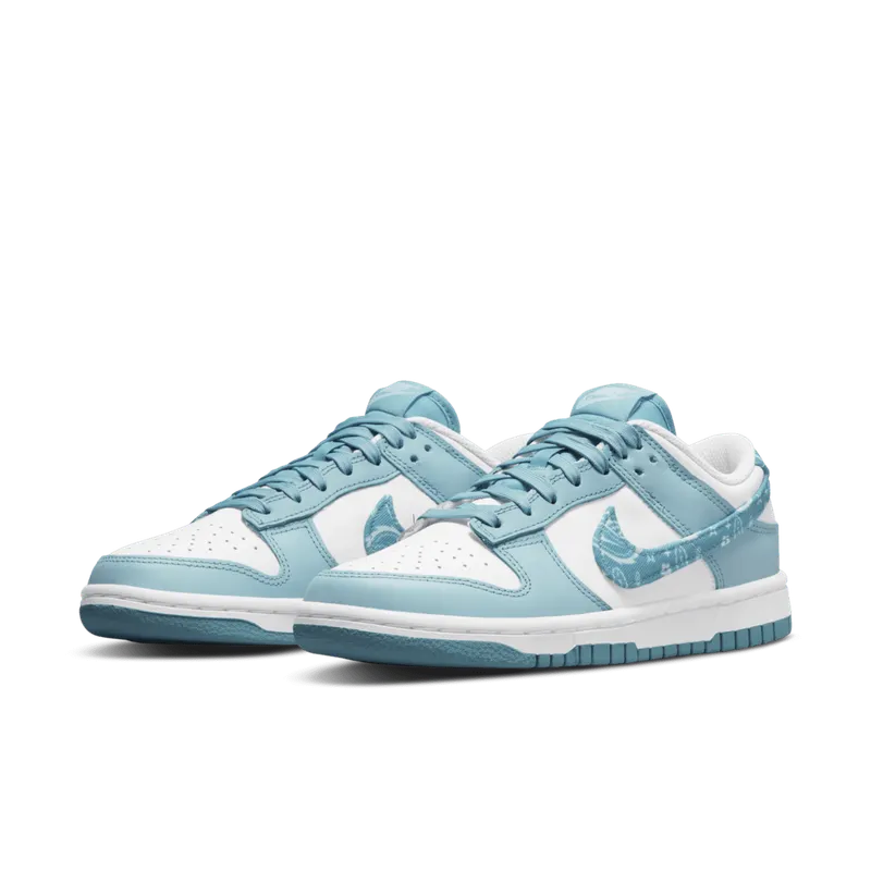 Nike WMNS Dunk Low Essential Paisley Pack Worn Blue (DH4401-101)