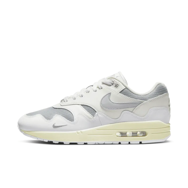 Nike Air Max 1 x Patta Wit/Metallic Silver/Pure Platinum (DQ0299-100)