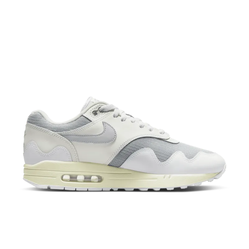 Nike Air Max 1 x Patta Wit/Metallic Silver/Pure Platinum (DQ0299-100)