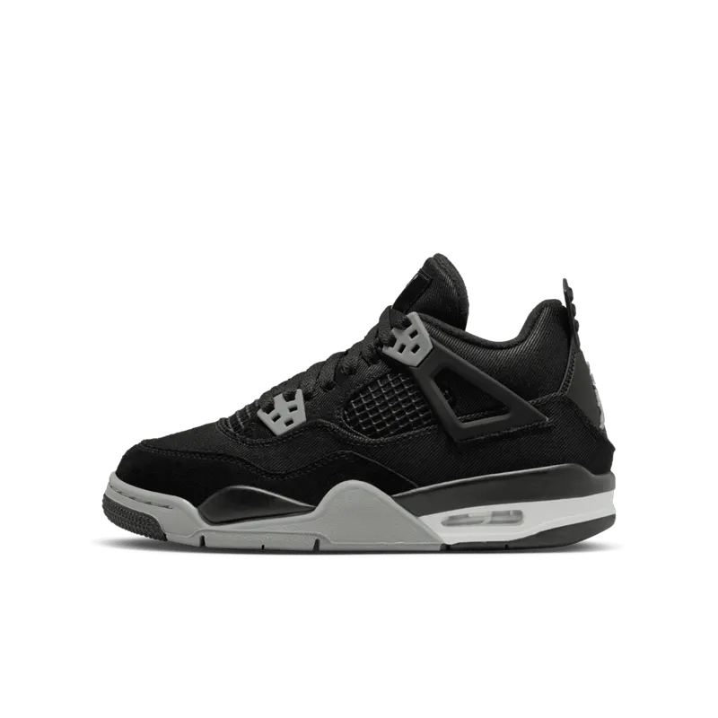 Air Jordan 4 Retro ‘Black Canvas’ (DV0553-006)