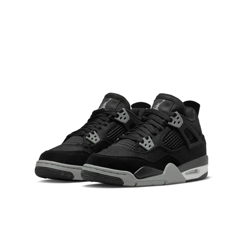 Air Jordan 4 Retro ‘Black Canvas’ (DV0553-006)