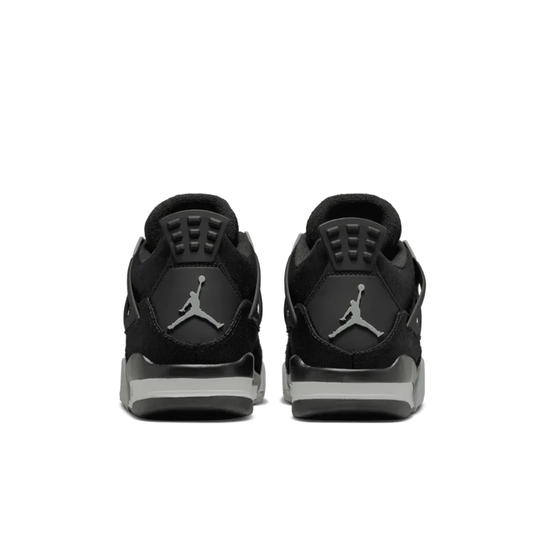 Air Jordan 4 Retro ‘Black Canvas’ (DV0553-006)