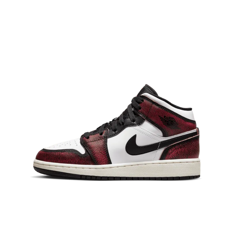 Air Jordan 1 Mid SE GS Black Infrared 23 (FB0568-006)