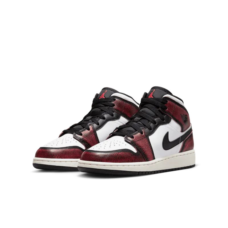 Air Jordan 1 Mid SE GS Black Infrared 23 (FB0568-006)