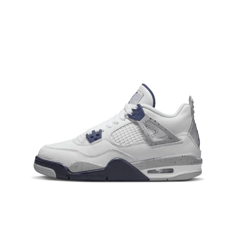 Air Jordan 4 Retro White ‘Midnight Navy’ | 408452-140