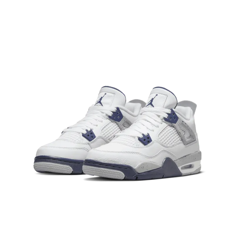 Air Jordan 4 Retro White ‘Midnight Navy’ | 408452-140