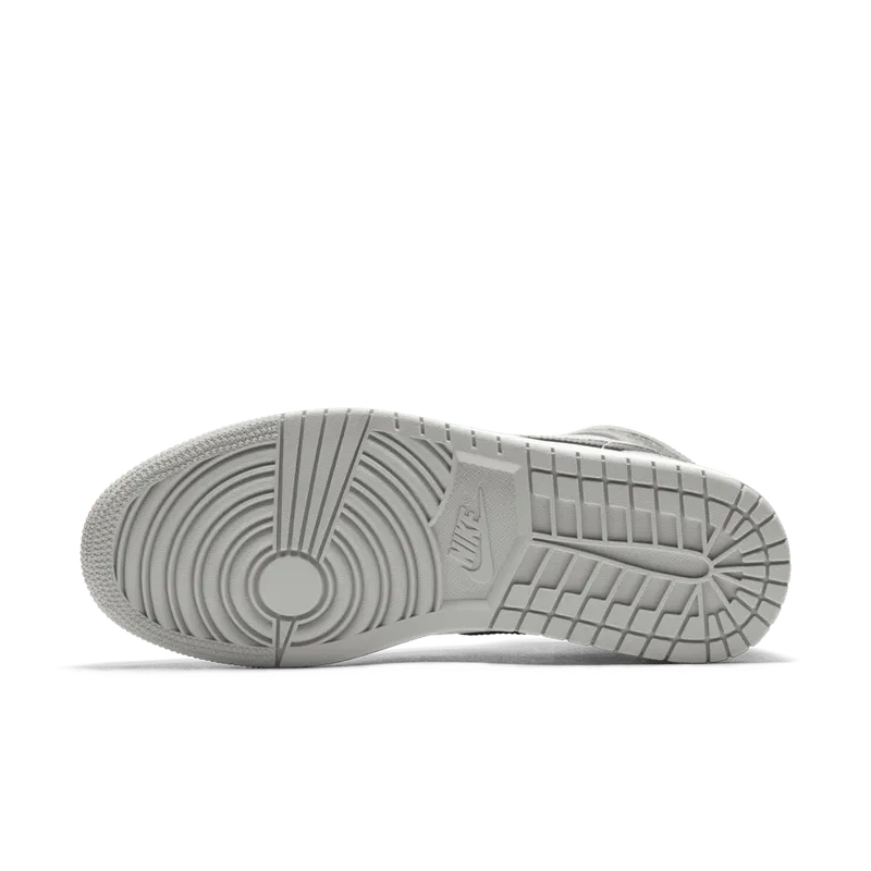 Air Jordan 1 Mid Light Smoke Grey (554724-092)