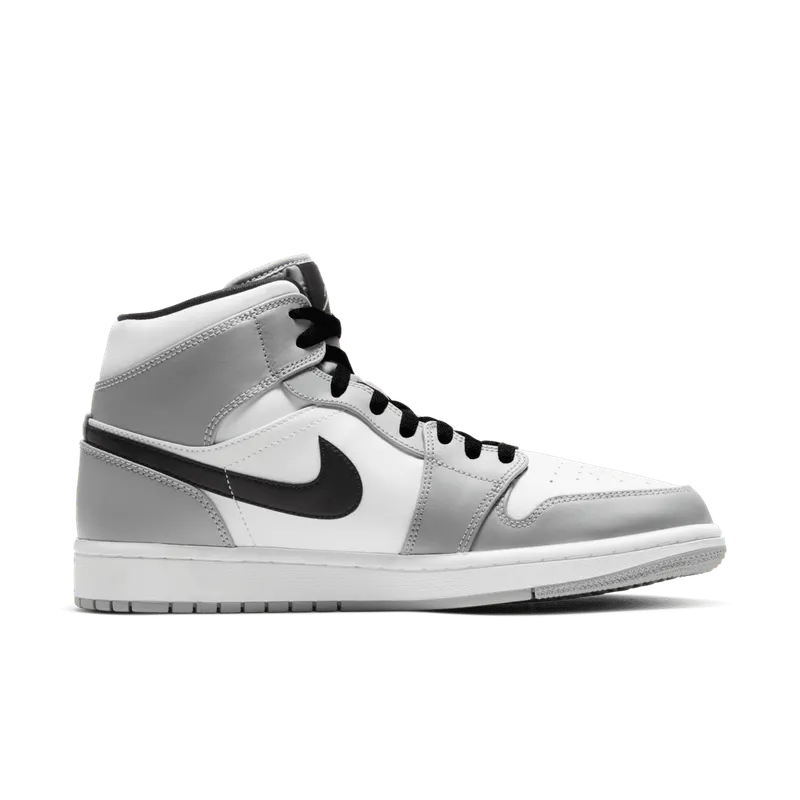 Air Jordan 1 Mid Light Smoke Grey (554724-092)