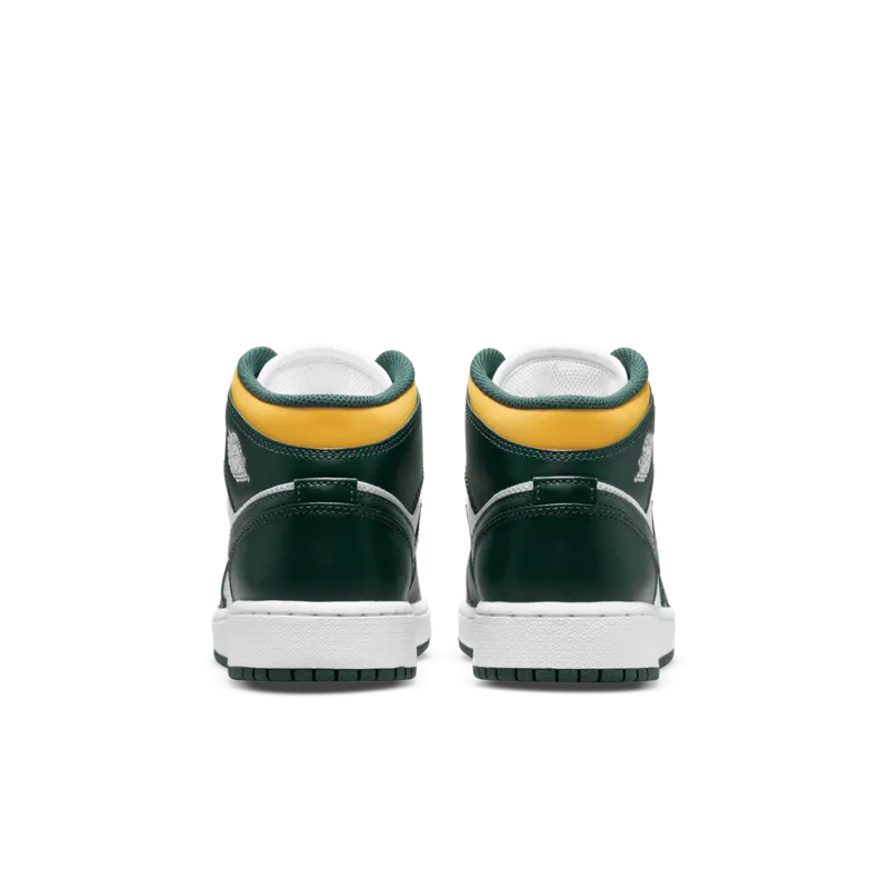 Air Jordan 1 Mid Sonics (GS) 2021) (554725-371)