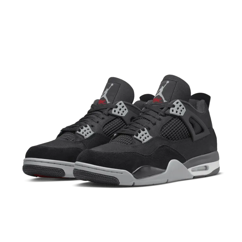 Air Jordan 4 Retro SE Zwart/Wit/Fire Red/Light Steel Grey (DH7138-006)