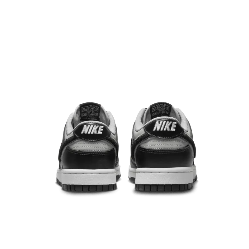 Nike Dunk Low ‘Chenille Swoosh Black Grey’ (DQ7683-001)