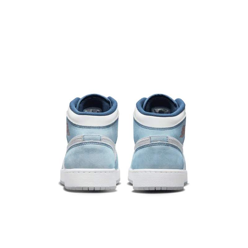 Air Jordan 1 Mid SE GS French Blue Fire Red (DR6235-401)