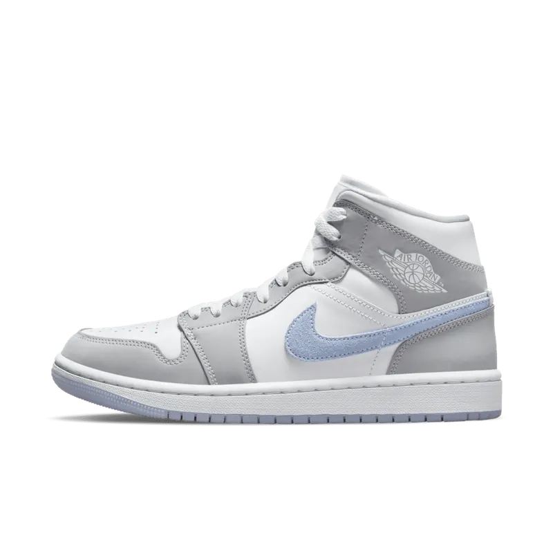 Air Jordan 1 Mid WMNS Wolf Grey (BQ6472-105)