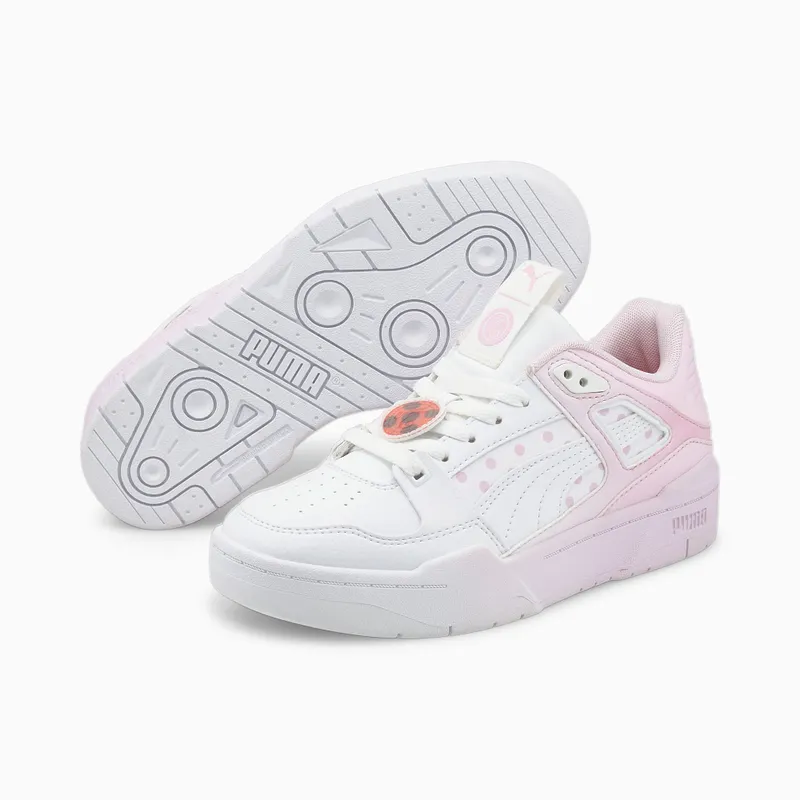 Puma x MIRACULOUS Slipstream Wit/Roze (391817-01)