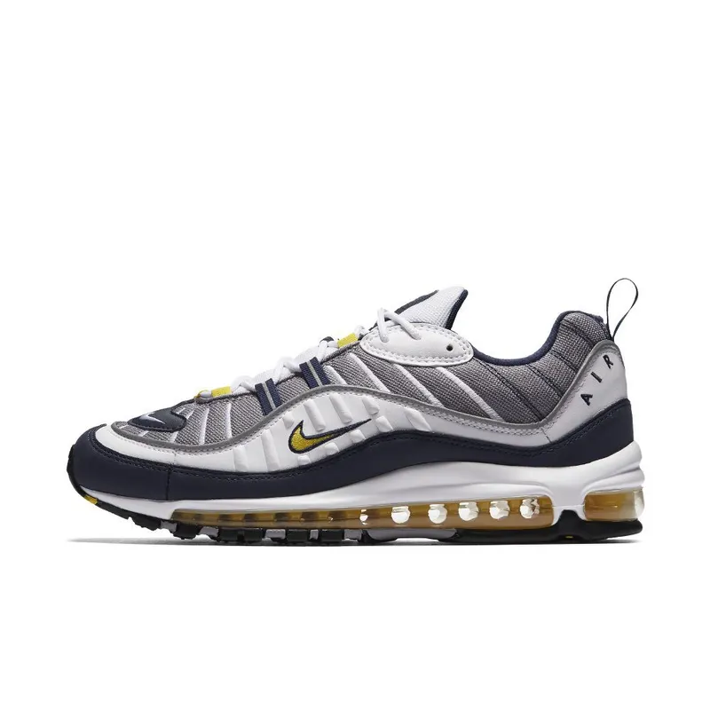 Nike Air Max 98 ‘Tour Yellow & Midnight Navy’ (640744-105)