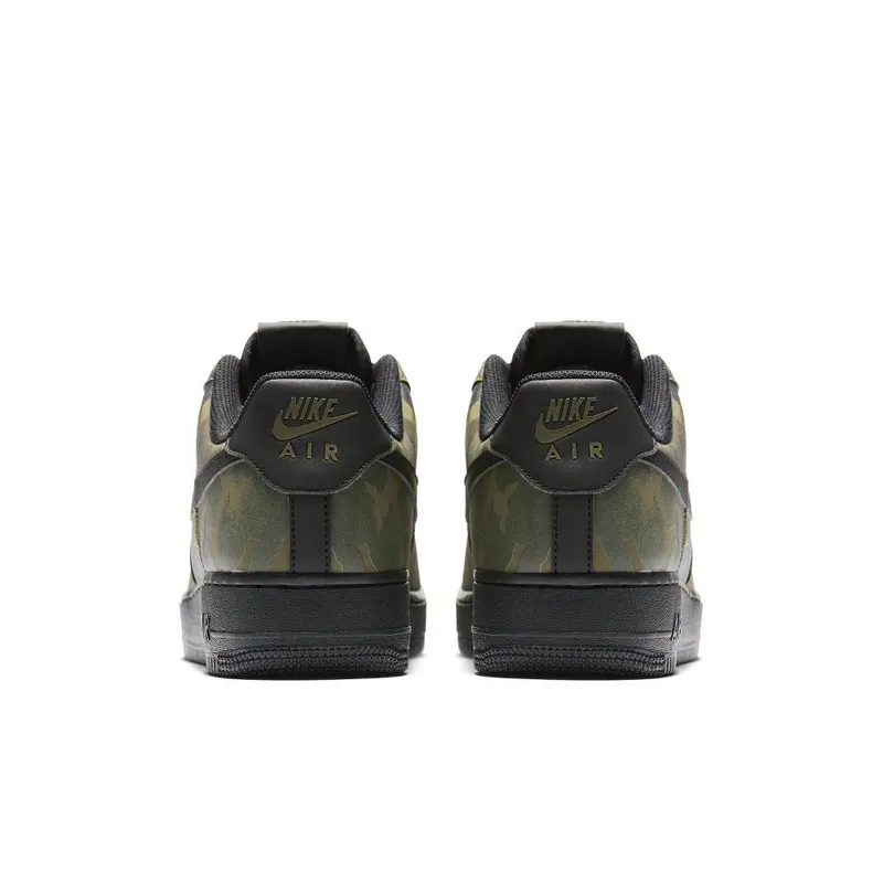 Nike Air Force 1 07 LV8 ‘Medium Olive Camo Reflective’ (718152-203)