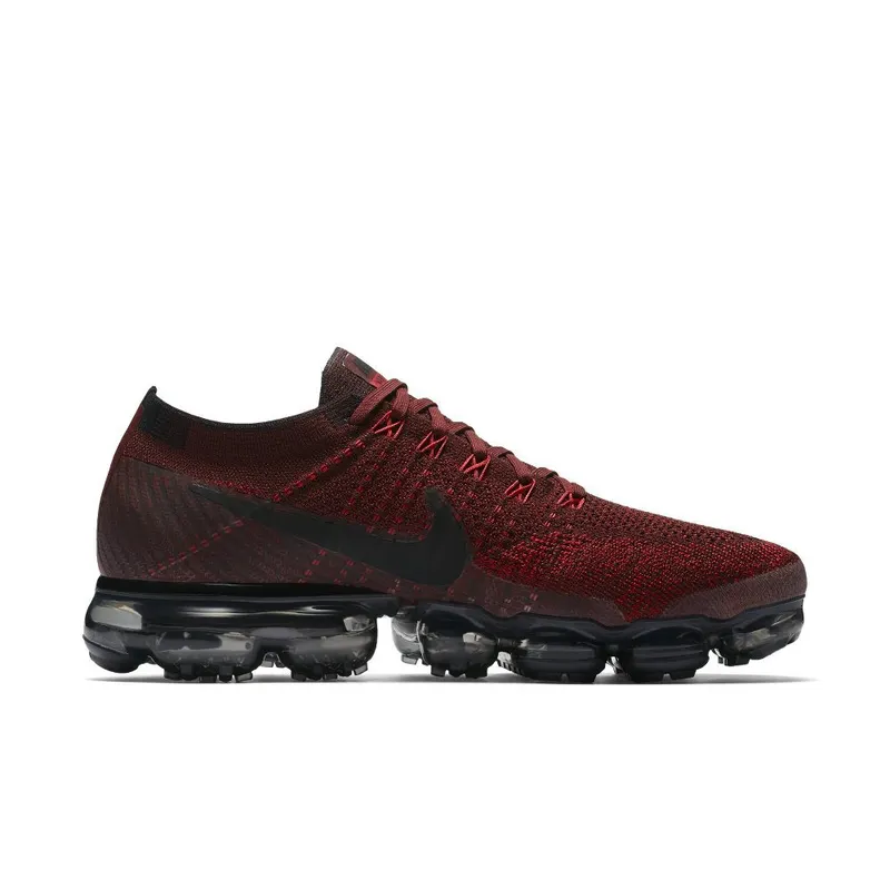 Nike Air VaporMax Flyknit ‘Dark Team Red & Black’ (849558-601)