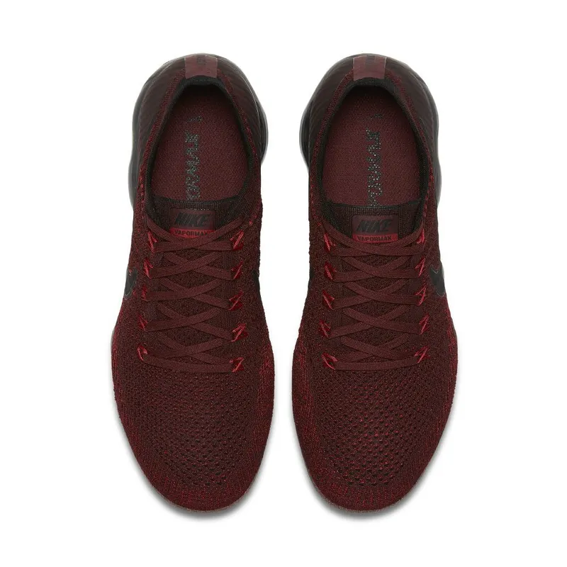 Nike Air VaporMax Flyknit ‘Dark Team Red & Black’ (849558-601)