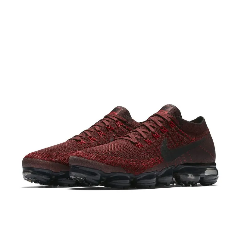 Nike Air VaporMax Flyknit ‘Dark Team Red & Black’ (849558-601)
