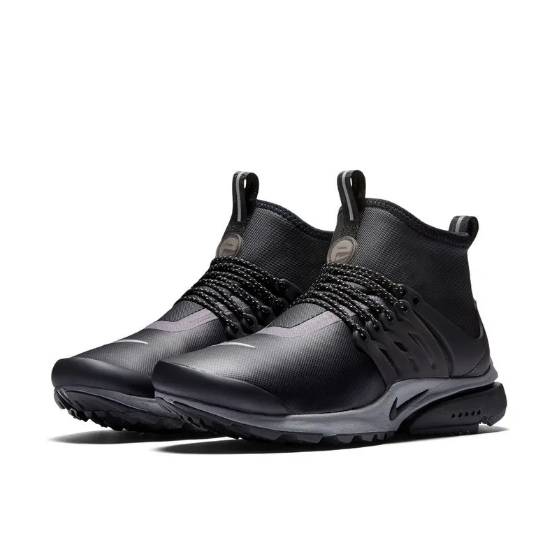 Nike Air Presto Mid Utility Sneakerboot ‘Black & Reflect Silver’ (859527-002)