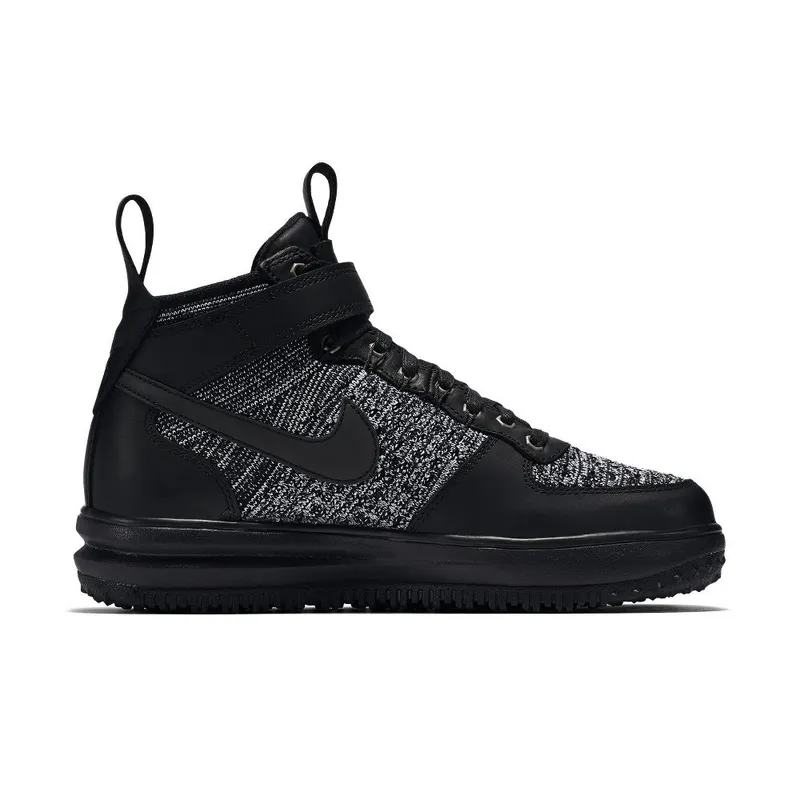 Nike Lunar Force 1 Flyknit Workboot ‘Black & White’ (860558-001)