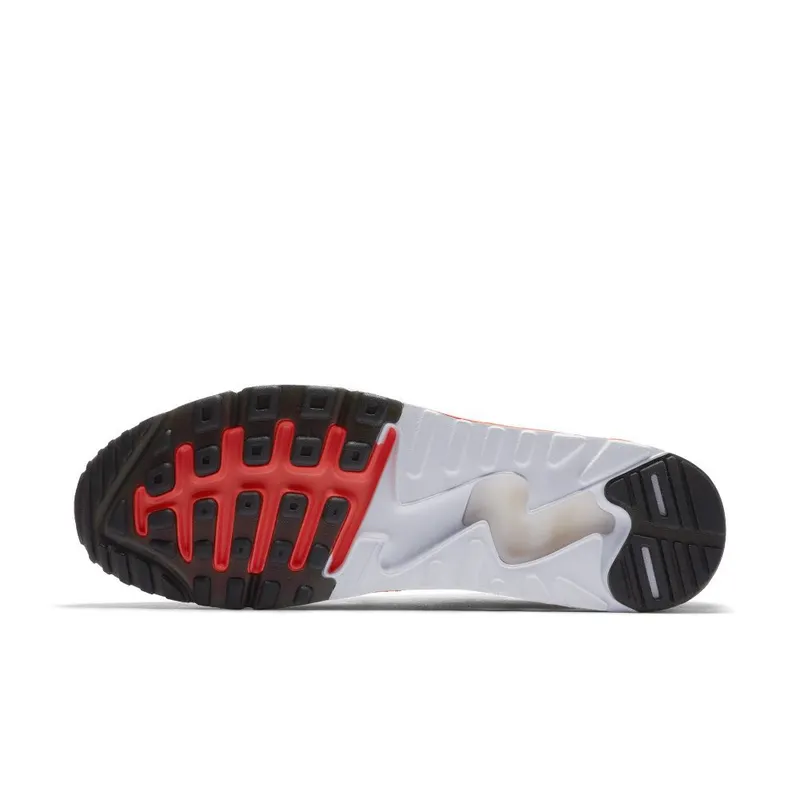 Nike Air Max 90 Ultra 2.0 Flyknit ‘White & Bright Crimson’ (875943-100)