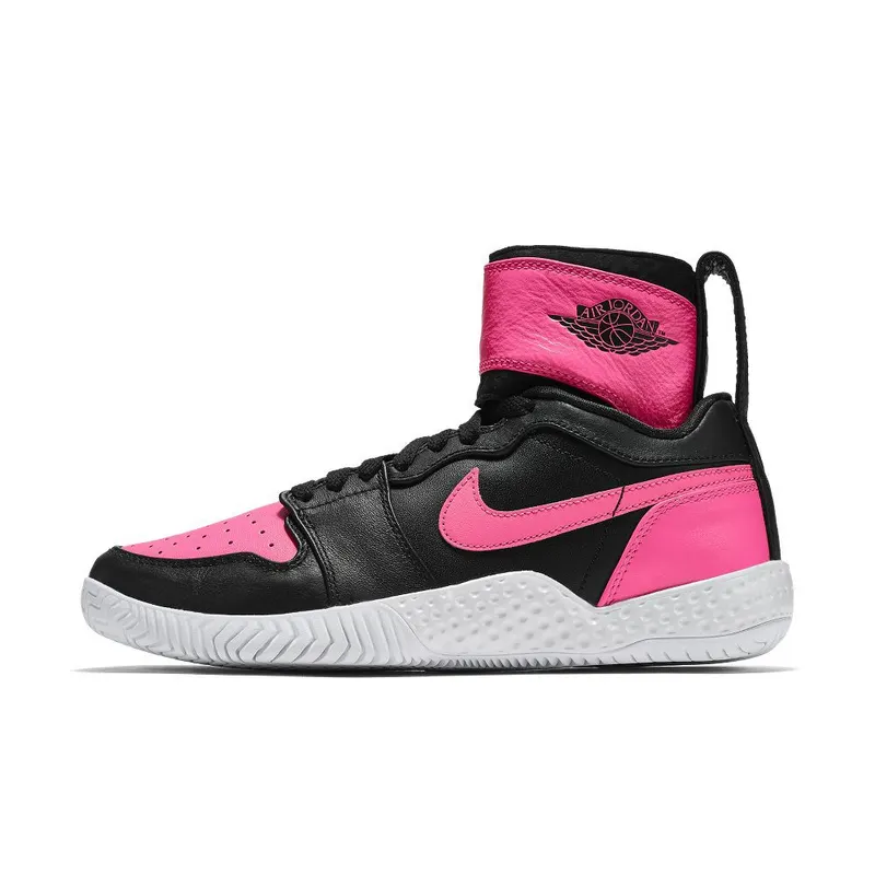 NikeCourt Flare AJ1 ‘Black & Hyper Pink’ (878458-006)