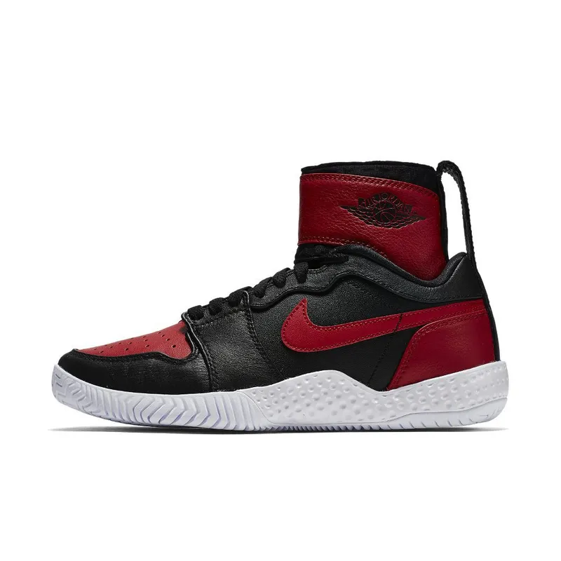 Nike Court Flare AJ1 ’23’ x Serena Williams “Black & Varsity Red” (878458-023)