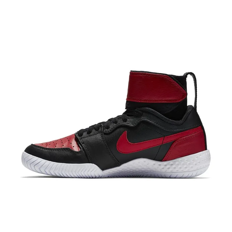 Nike Court Flare AJ1 ’23’ x Serena Williams “Black & Varsity Red” (878458-023)