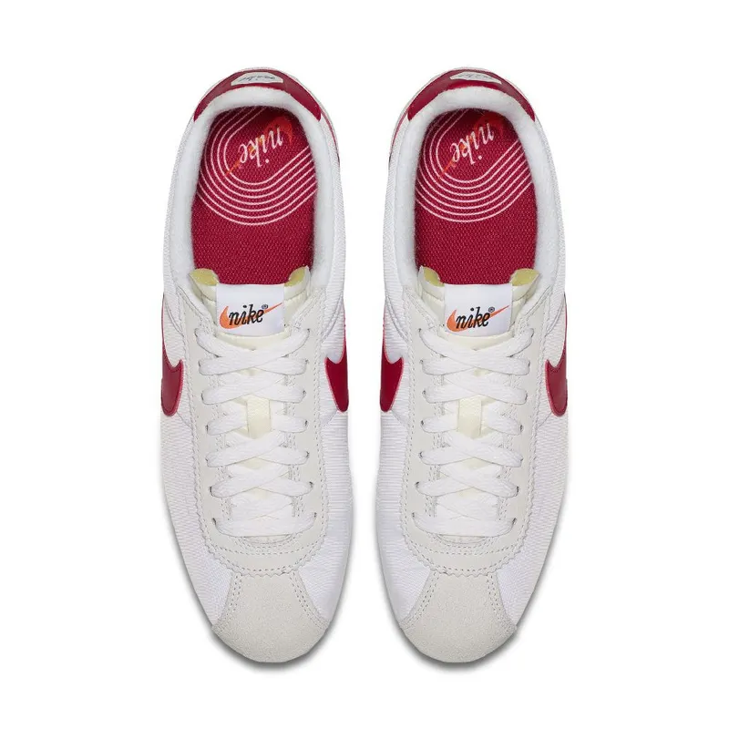 Nike Classic Cortez Nylon Premium QS ‘White & Varsity Red’ (898280-100)