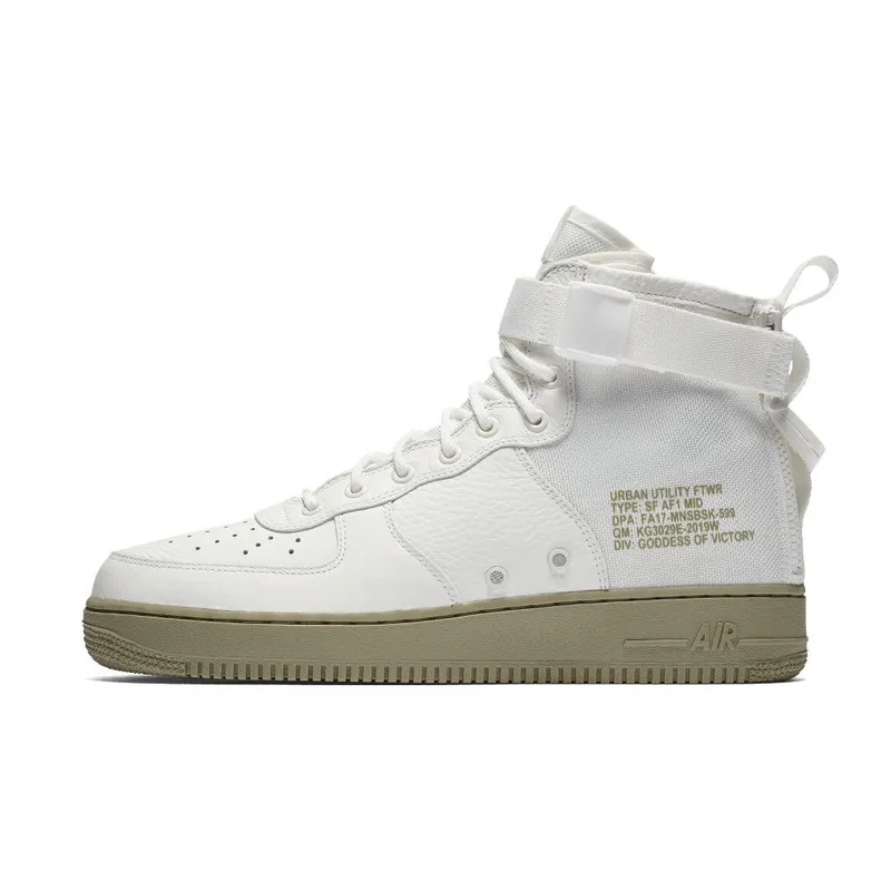 Nike SF Air Force 1 Mid ‘Ivory & Neutral Olive’ (917753-101)