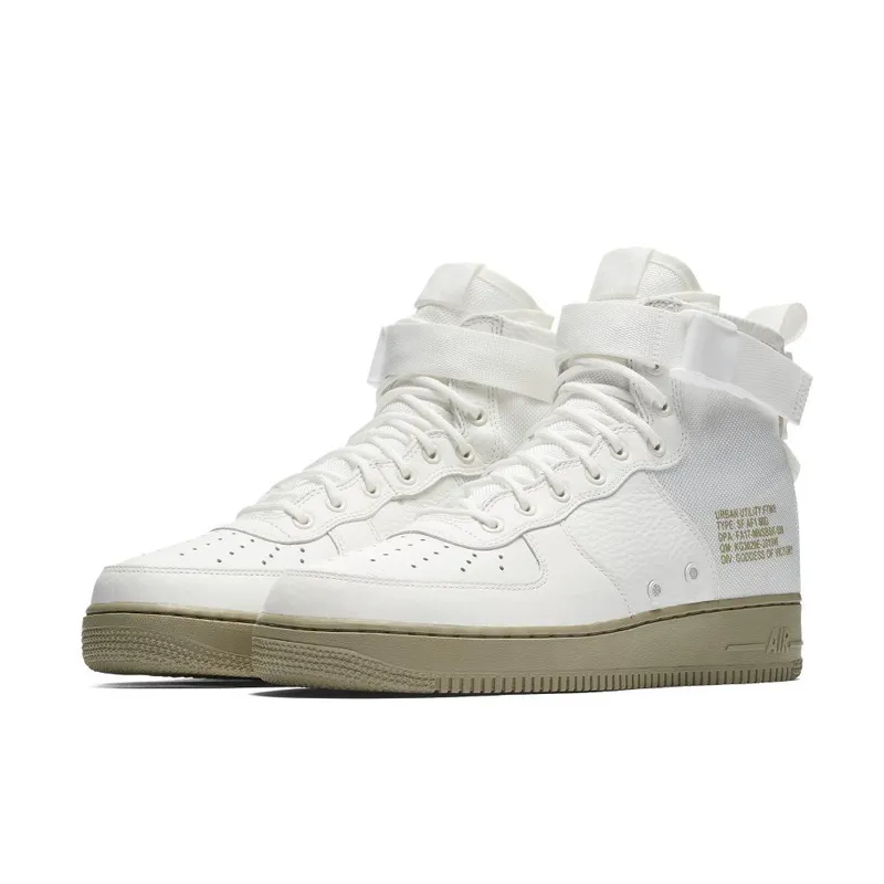 Nike SF Air Force 1 Mid ‘Ivory & Neutral Olive’ (917753-101)