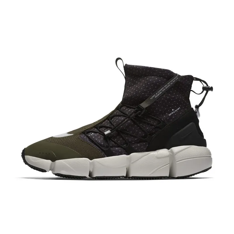 Nike Air Footscape Mid Utility ‘Black & Cargo Khaki’ (924455-001)