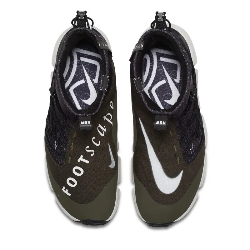 Nike Air Footscape Mid Utility ‘Black & Cargo Khaki’ (924455-001)