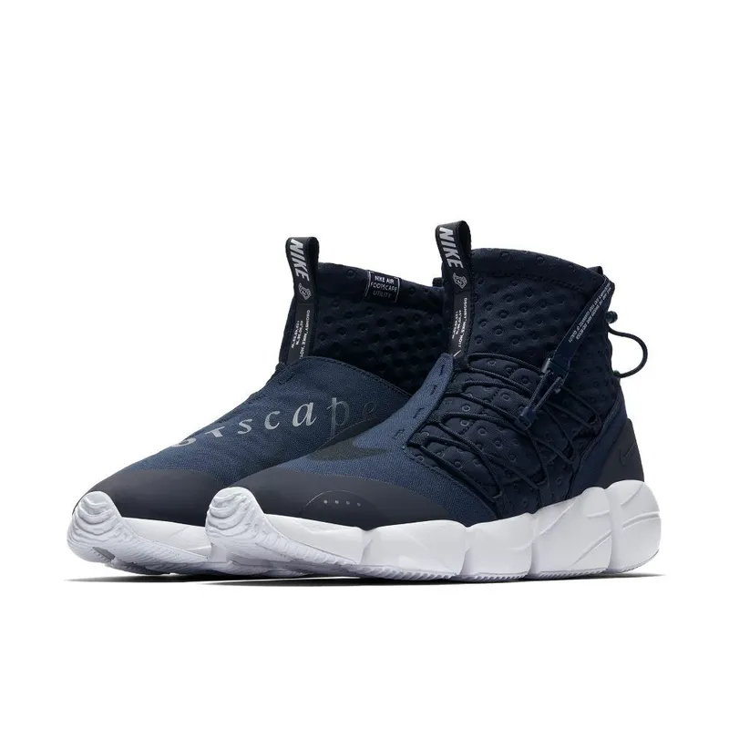 Nike Air Footscape Mid Utility ‘Obsidian & White’ (924455-400)