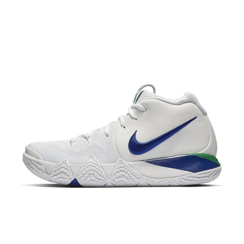 Kyrie 4 ‘White & Deep Royal Blue’ (943806-103)