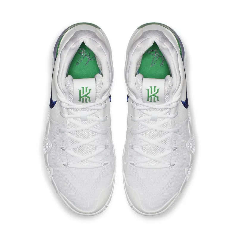 Kyrie 4 ‘White & Deep Royal Blue’ (943806-103)
