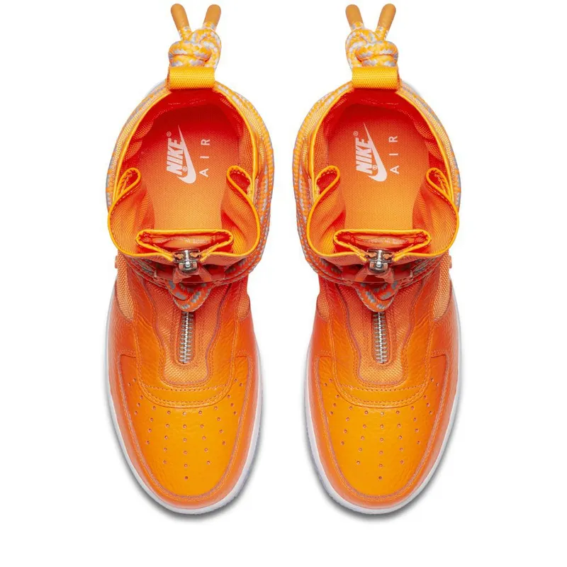 Nike SF Air Force 1 High ‘Total Orange & White’ (AA1128-800)