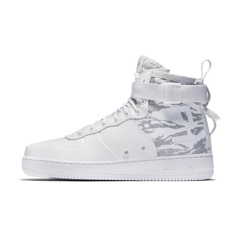 Nike SF Air Force 1 Mid Premium ‘Triple White’ (AA1129-100)