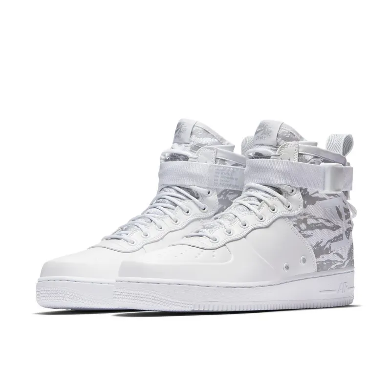 Nike SF Air Force 1 Mid Premium ‘Triple White’ (AA1129-100)