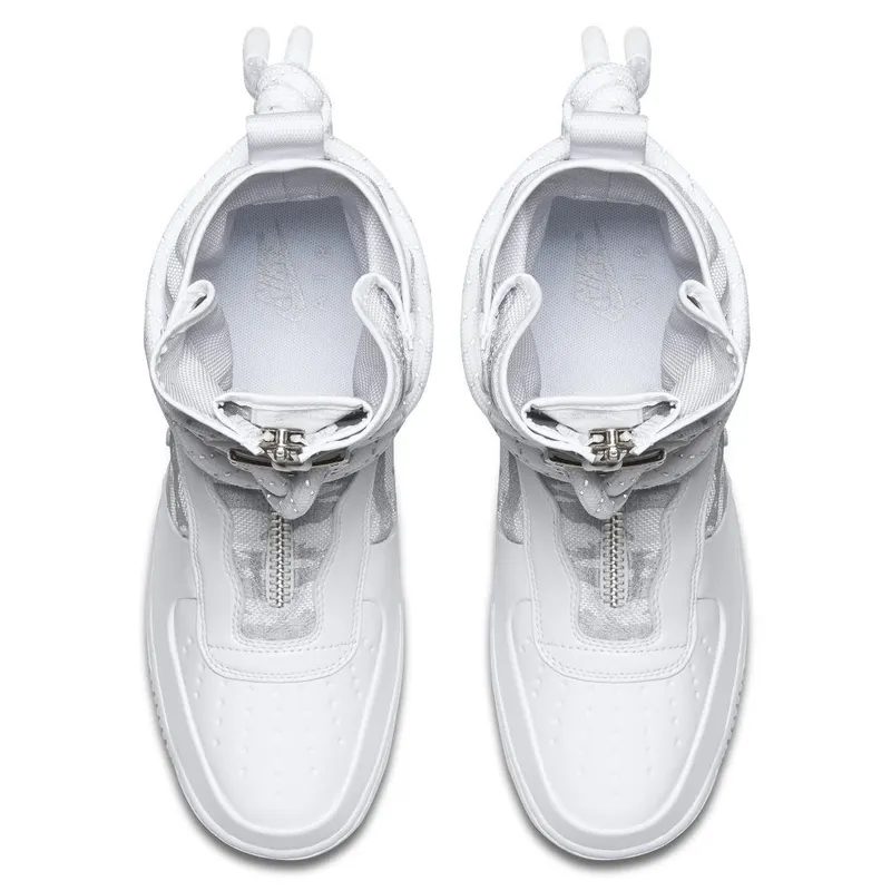 Nike SF Air Force 1 Hi Ibex ‘Triple White’ (AA1130-100)