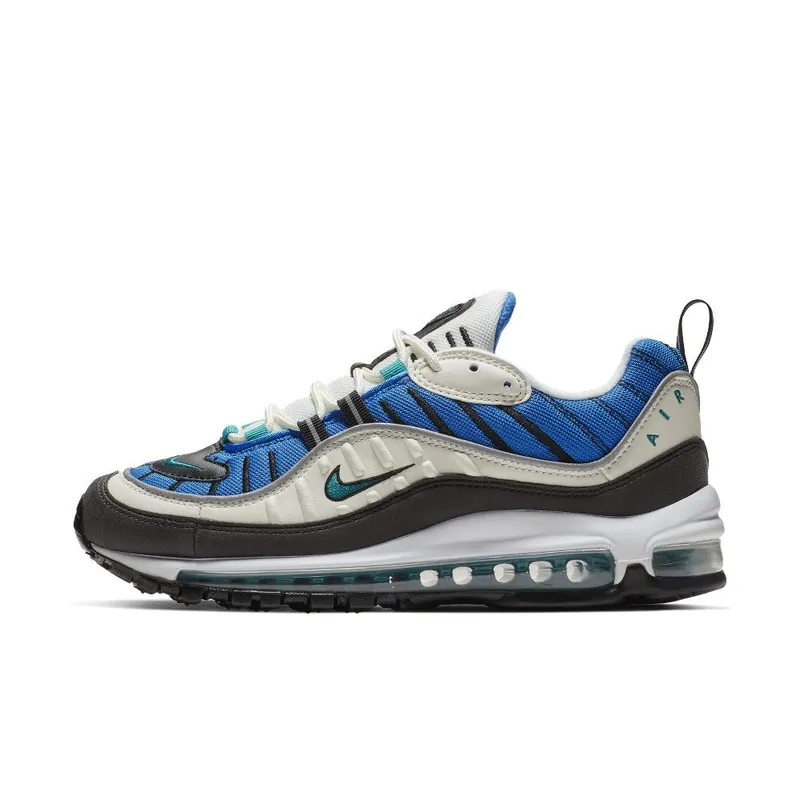 Nike Air Max 98 ‘Sail/Blue Nebula/Reflect Silver/Radiant Emerald’ (AH6799-106)