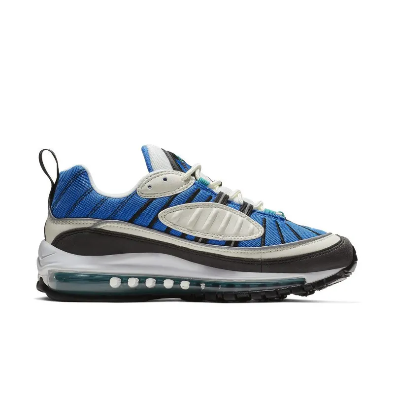 Nike Air Max 98 ‘Sail/Blue Nebula/Reflect Silver/Radiant Emerald’ (AH6799-106)
