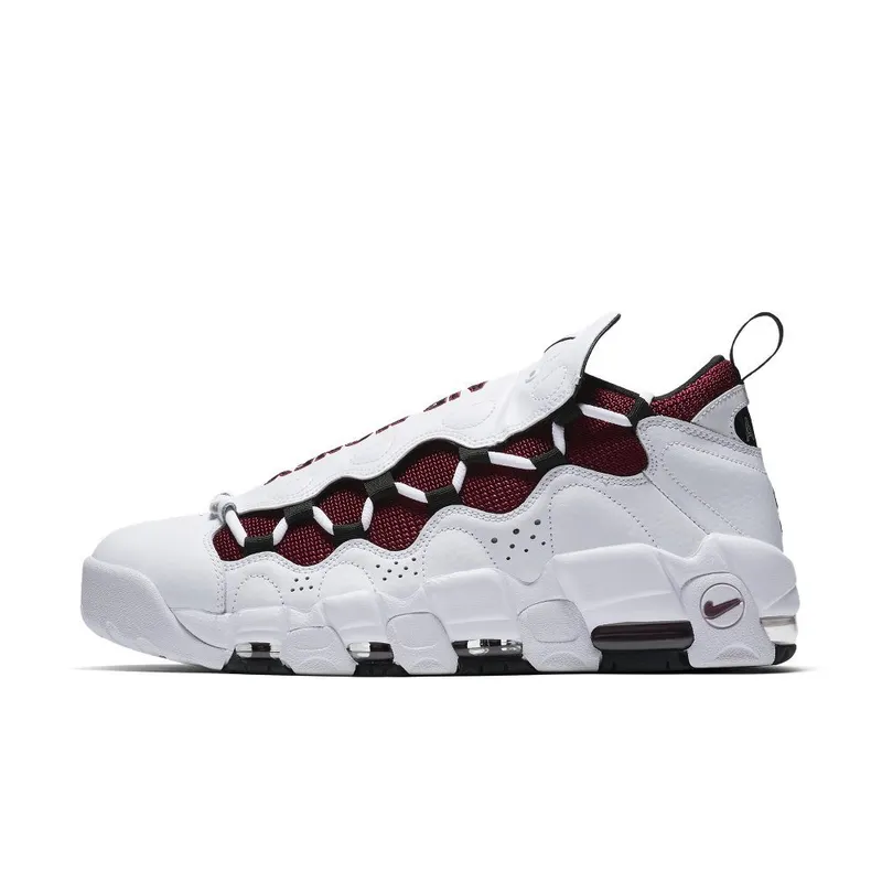 Nike Air More Money ‘White & Black & University Red’ (AJ2998-100)