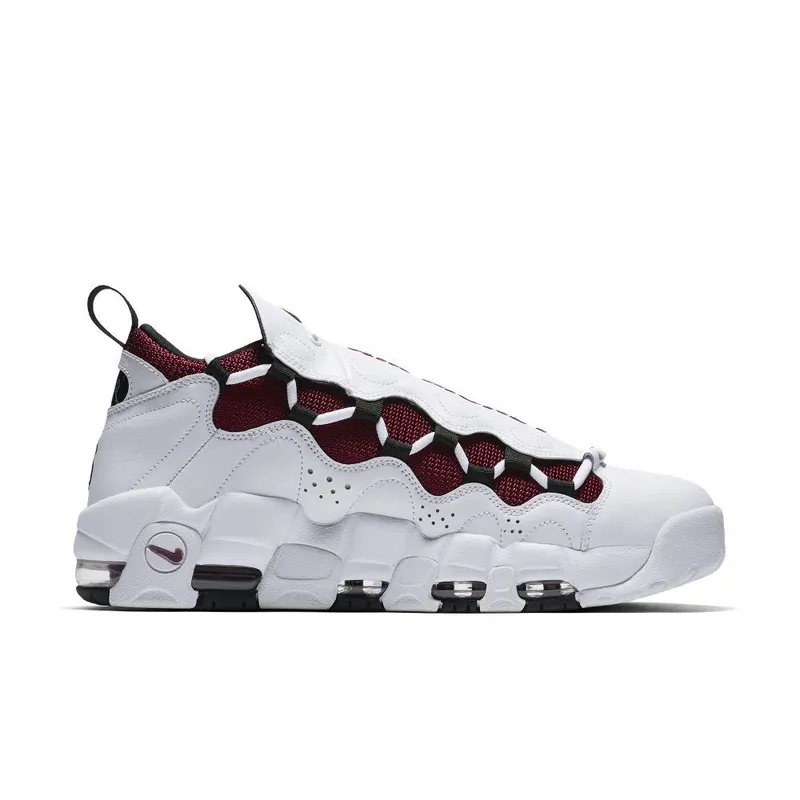 Nike Air More Money ‘White & Black & University Red’ (AJ2998-100)
