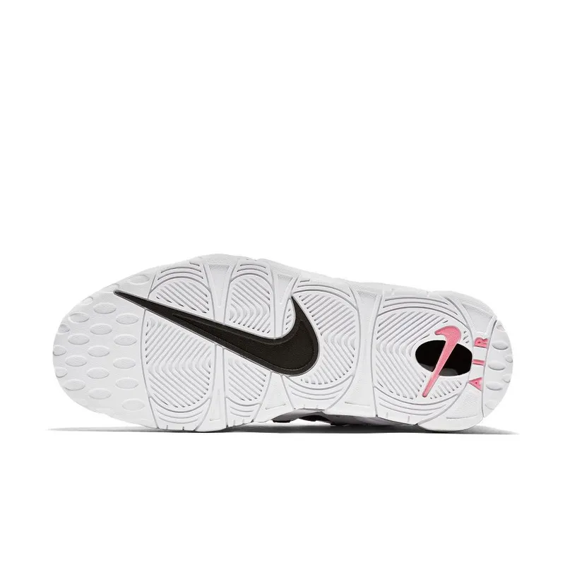 Nike Air More Money ‘White & Black & Coral Chalk’ (AJ2998-101)