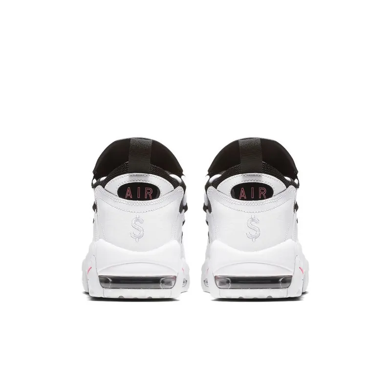 Nike Air More Money ‘White & Black & Coral Chalk’ (AJ2998-101)
